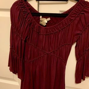 Blood Red Blouse❤️